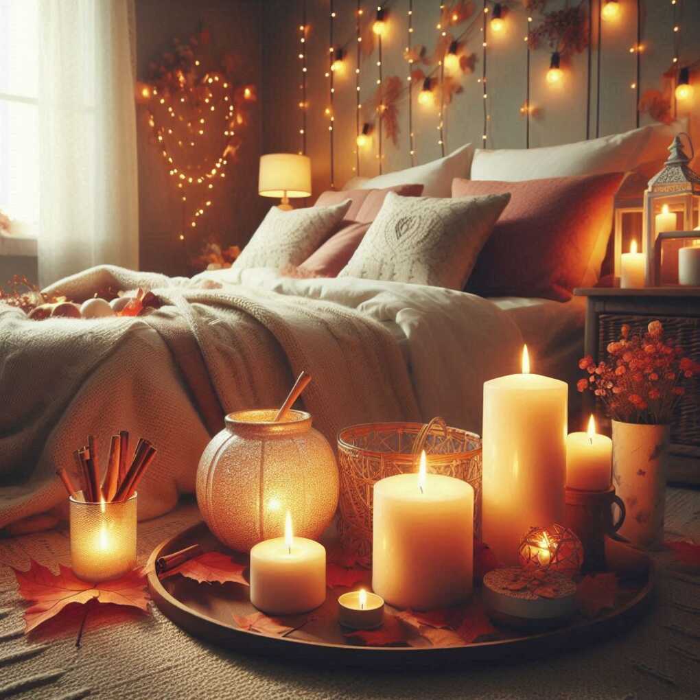 Candles and Warm Lighting