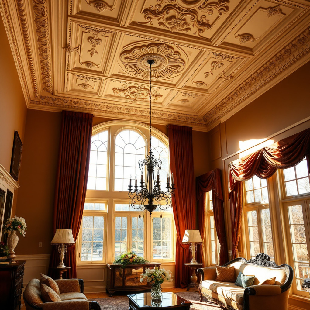 Ceiling Molding and Trim Ideas