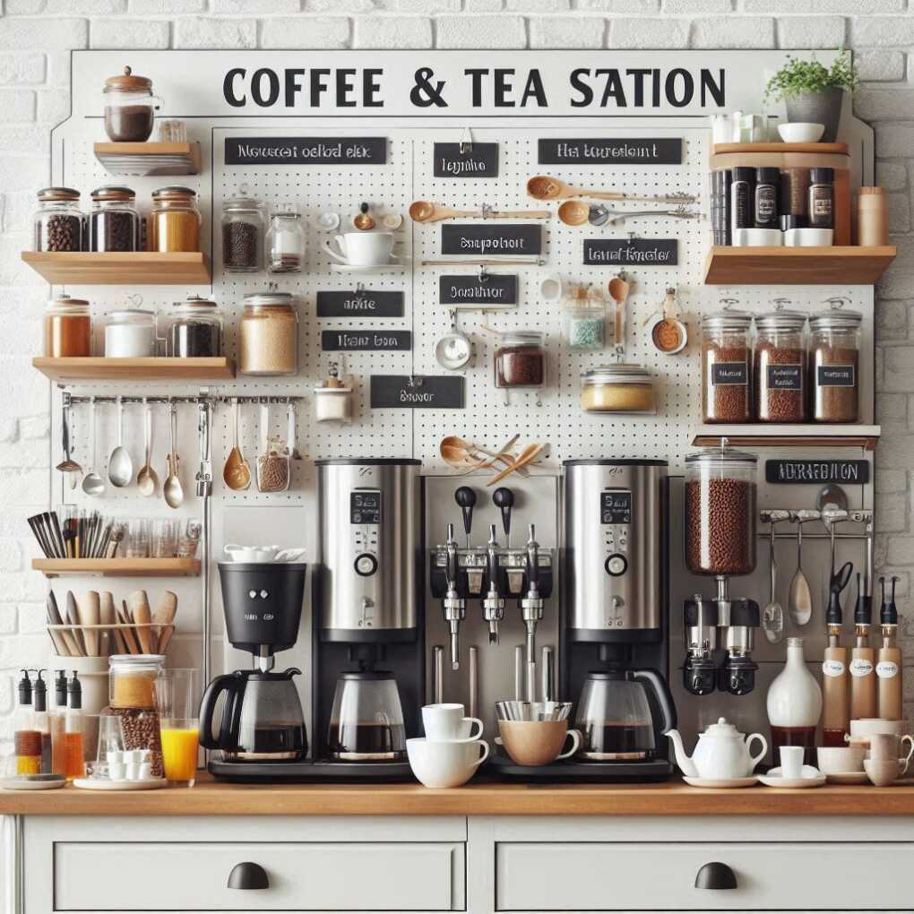 Coffee and Tea Dual Station