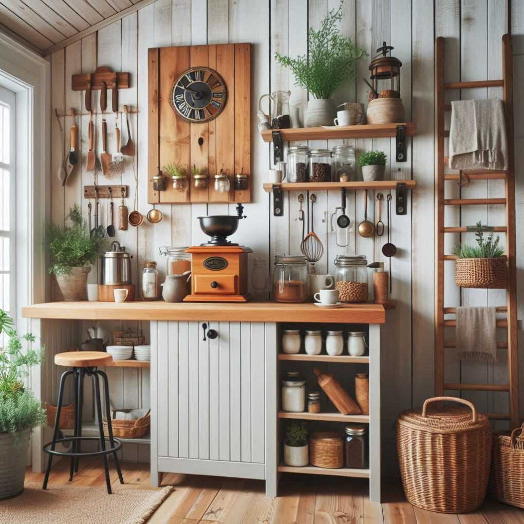 Farmhouse Style Coffee Corner