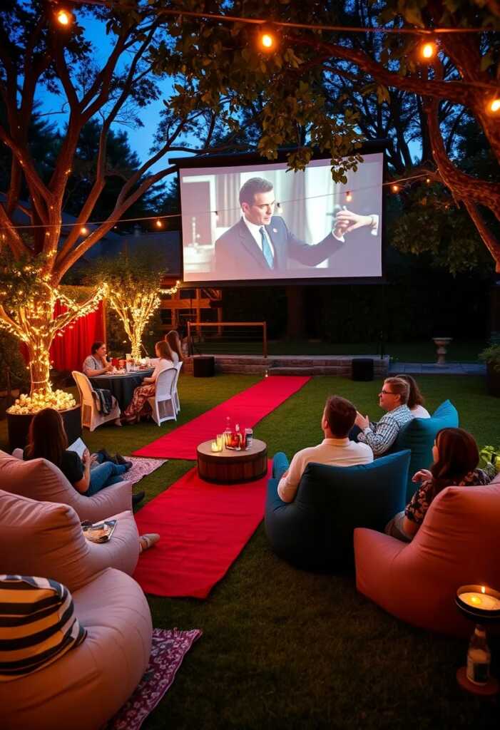 Outdoor Movie Night Extravaganza