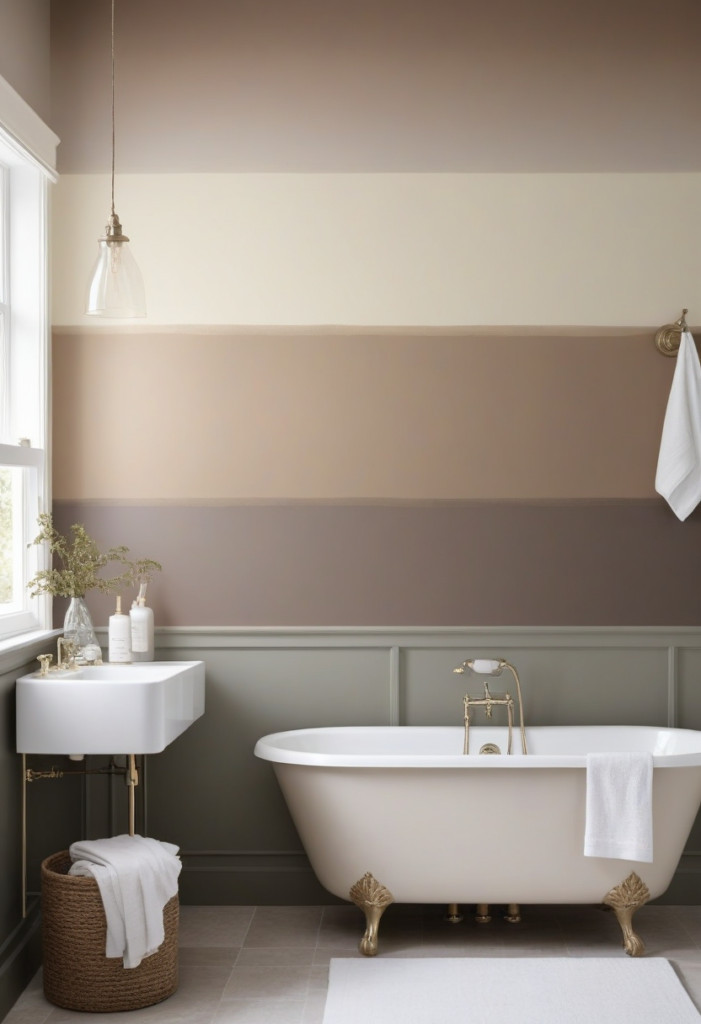 Taupe Ombre Effect