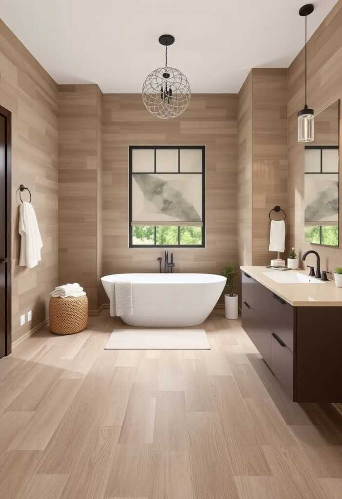 Taupe Tile Elegance