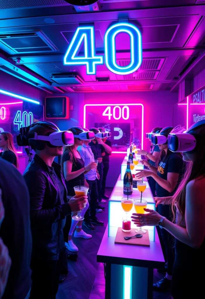 Virtual Reality Gaming Party