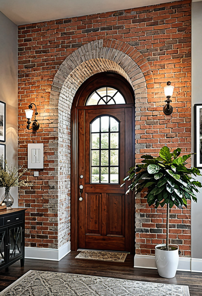 Brick Archway as an Accent Feature