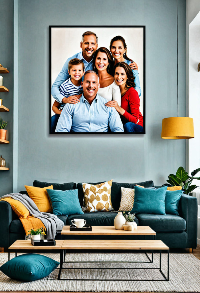 Create a Family Portrait Wall