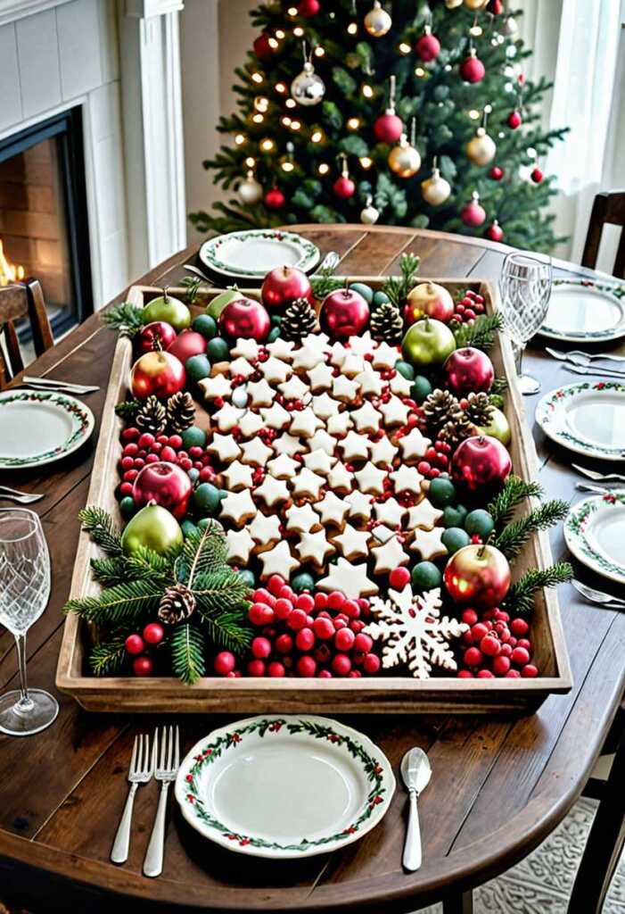 Family and Personalized Christmas Tray