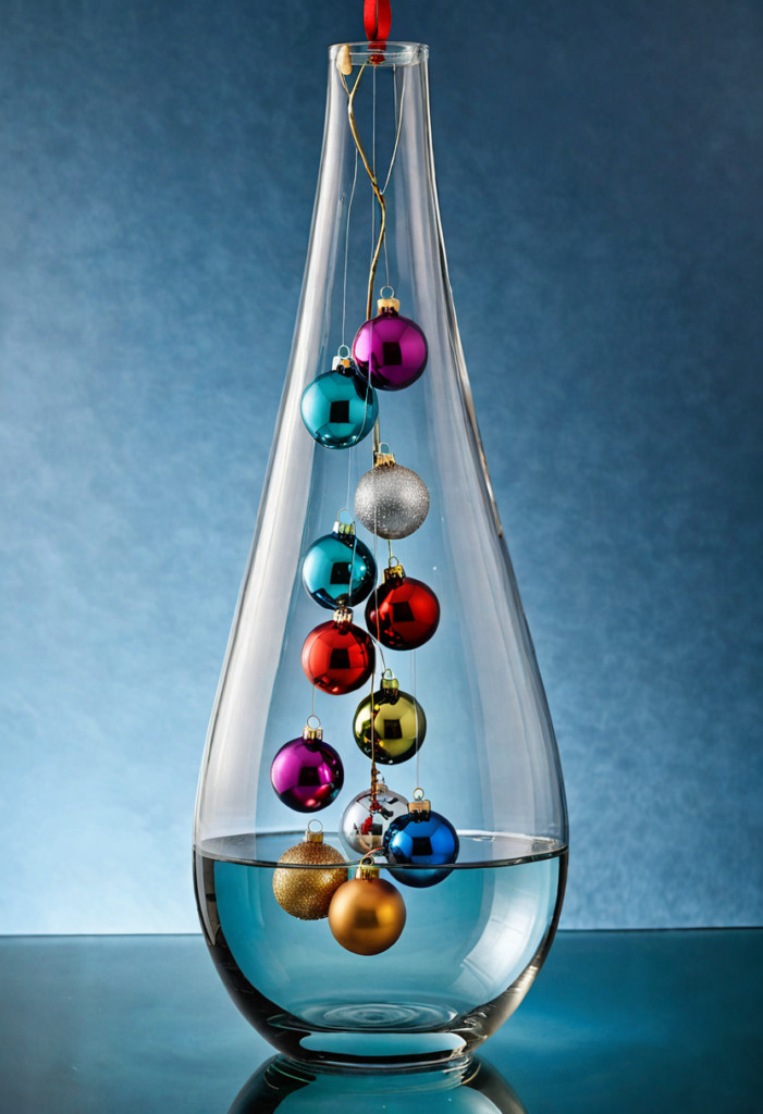 Ornaments in a Floating Vase