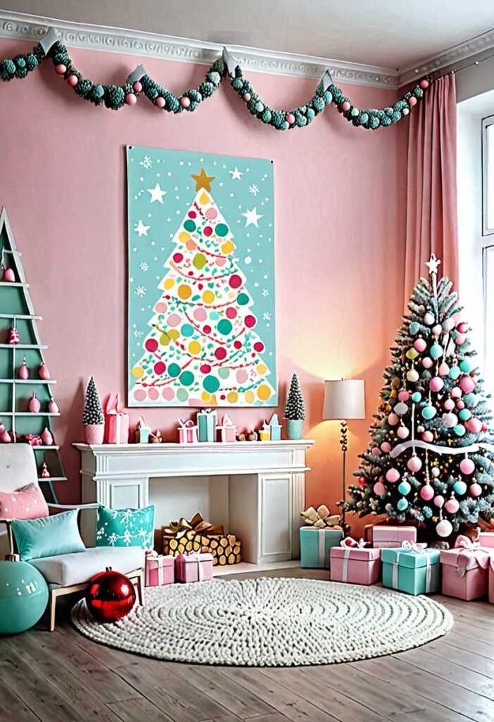 Pastel Christmas Banners