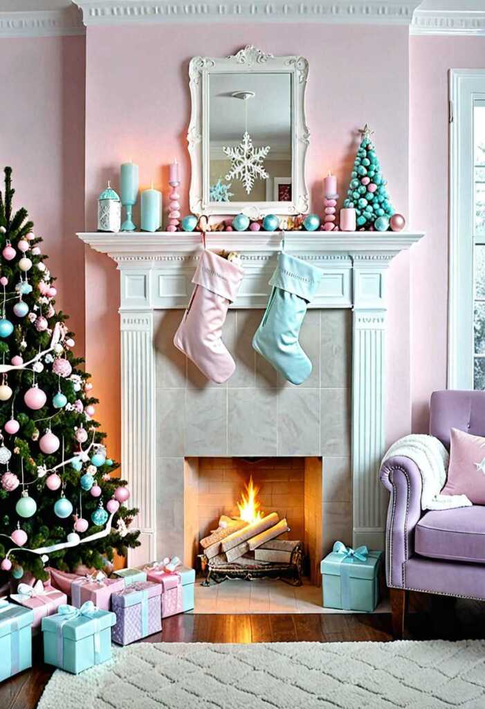 Pastel Christmas Stockings