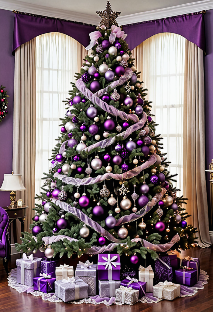 Victorian Purple Christmas