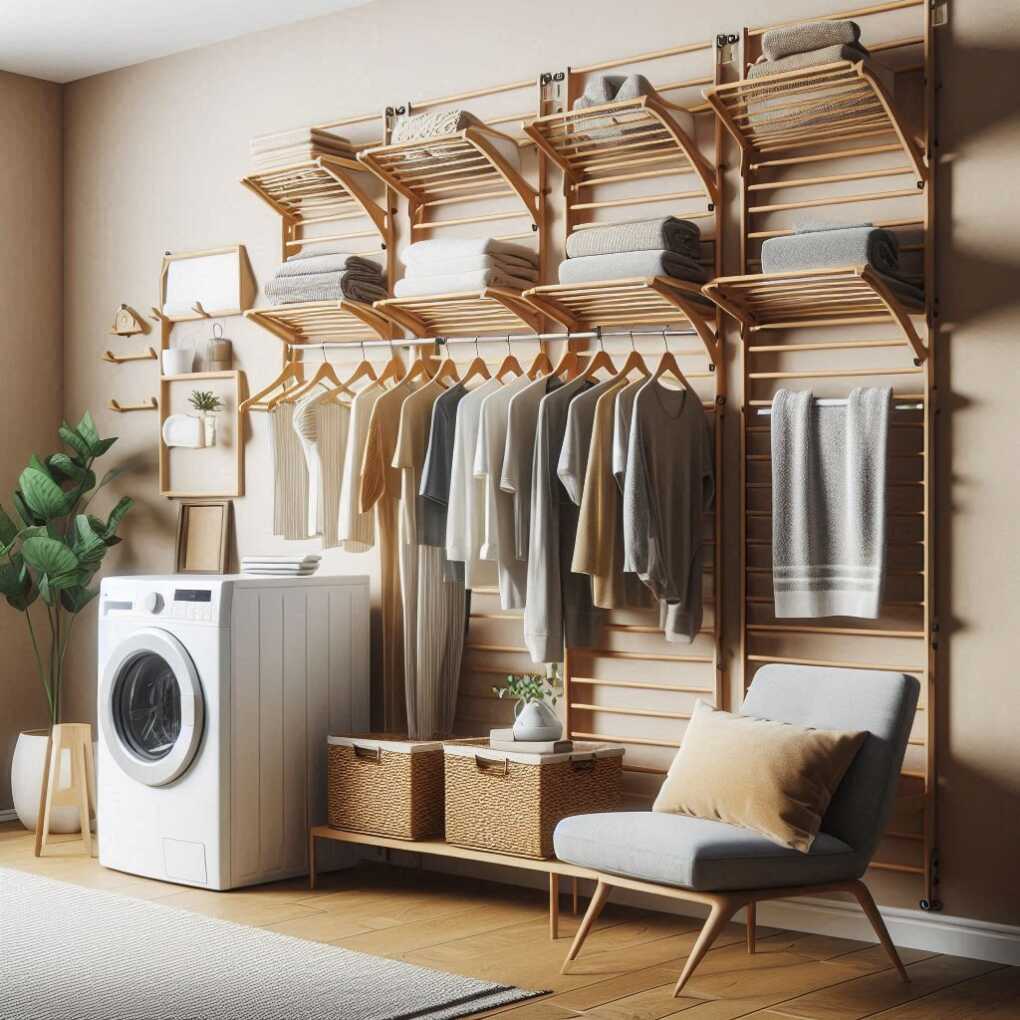 Wall-Mounted Drying Racks