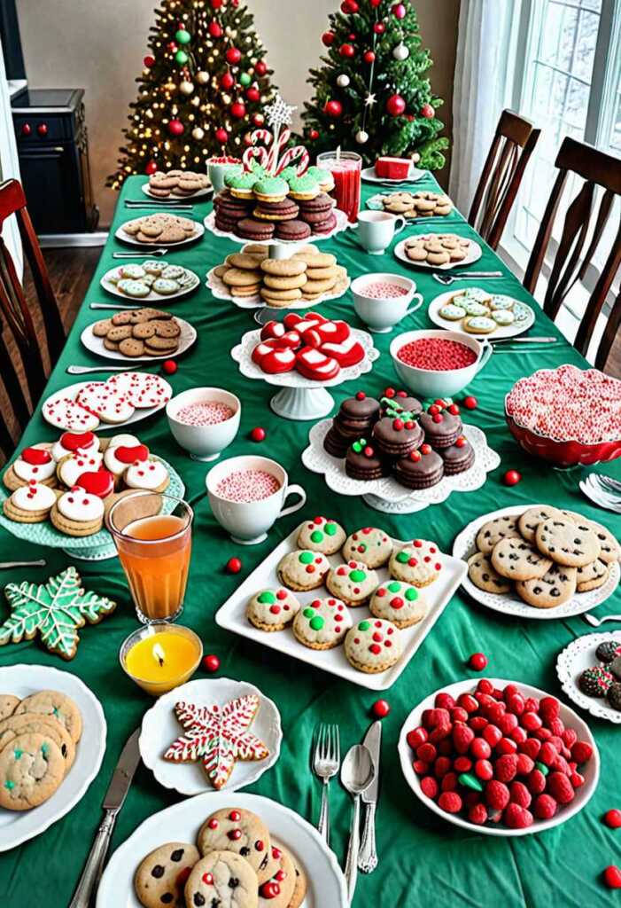 A Festive Cookie Exchange Tea Party