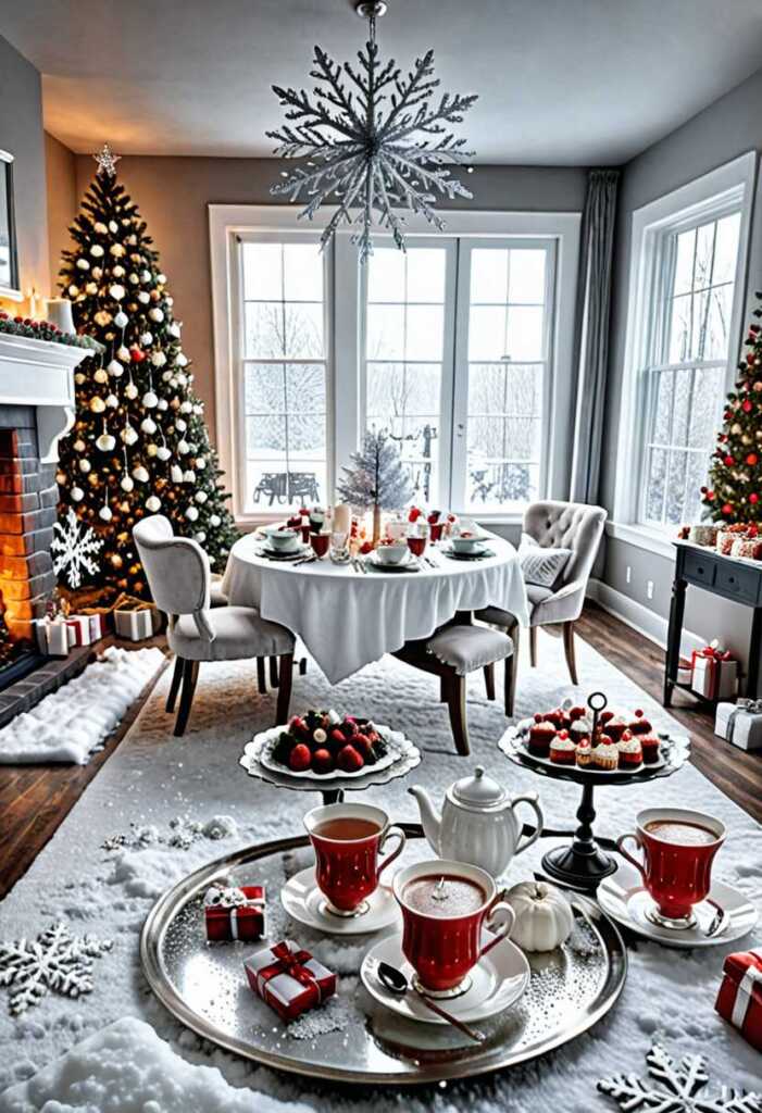 A Winter Wonderland Tea Party