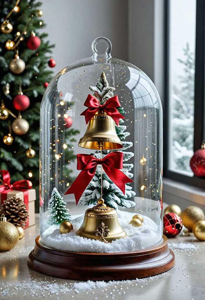 Bell-Shaped Snow Globes