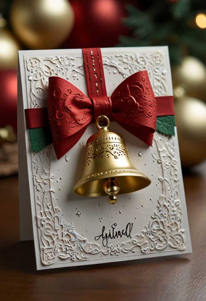 Bell-Themed Holiday Cards