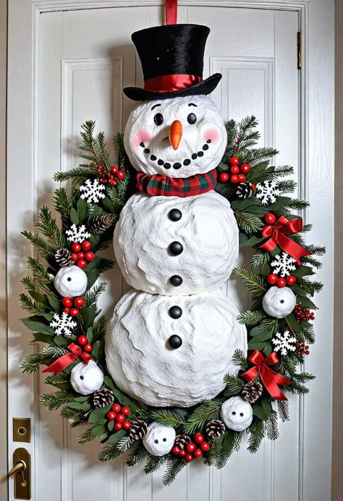 Charming Snowman Wreaths