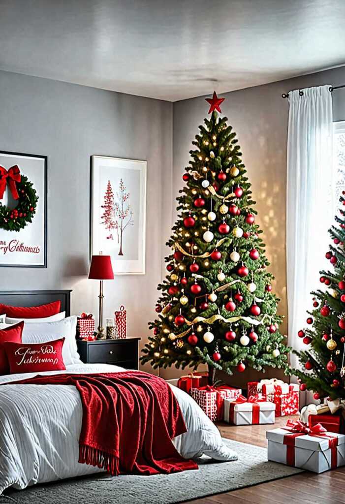 Christmas Tree in the Bedroom