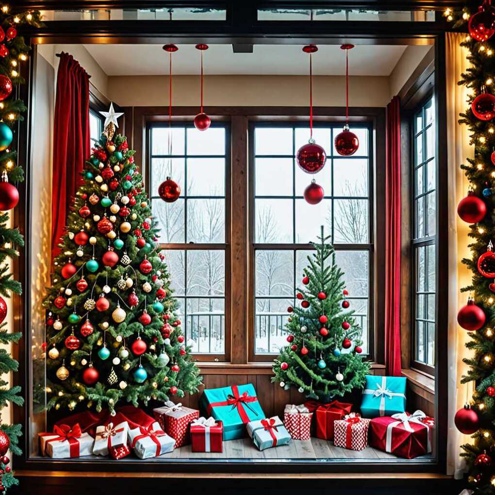 Christmas Window Decoration Ideas