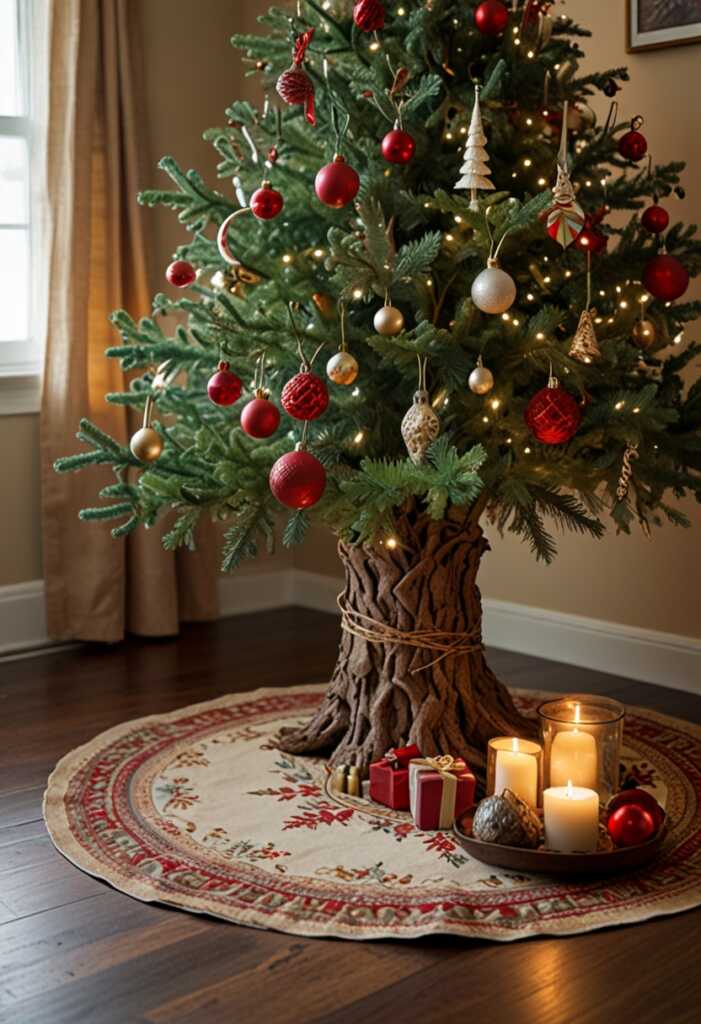 Decorative Tree Skirt Stand