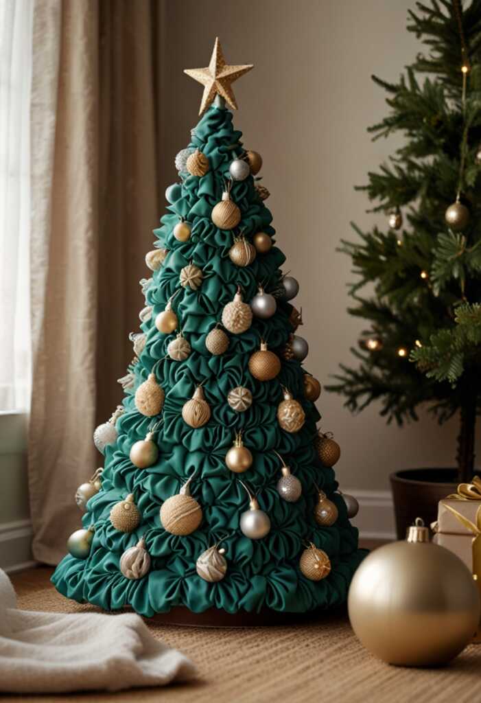 Fabric Christmas Tree