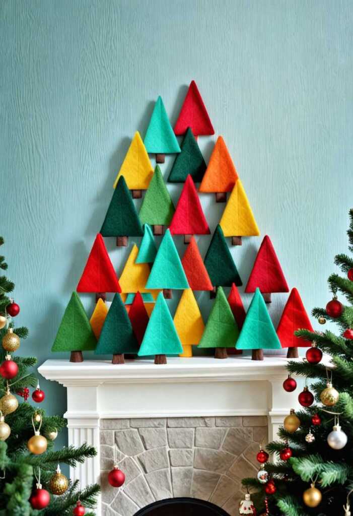 Felt Christmas Trees