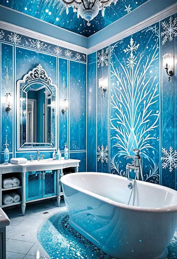 Frozen Ice Palace Bathroom