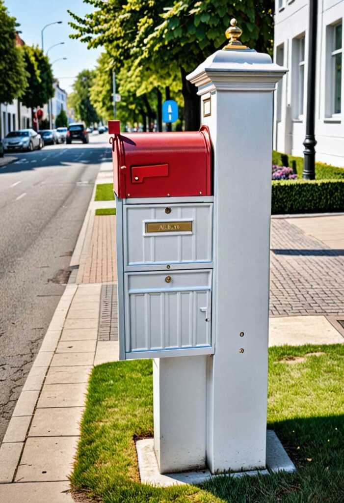 Mailbox with Built-in Storage