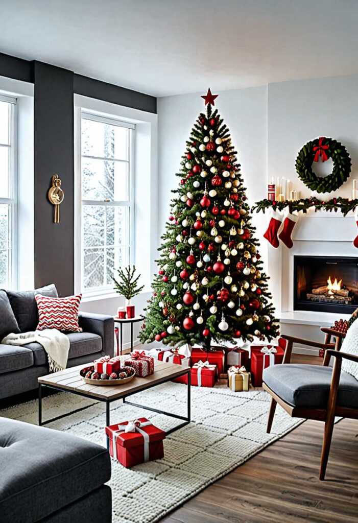 Minimalist Christmas Decor for Apartments