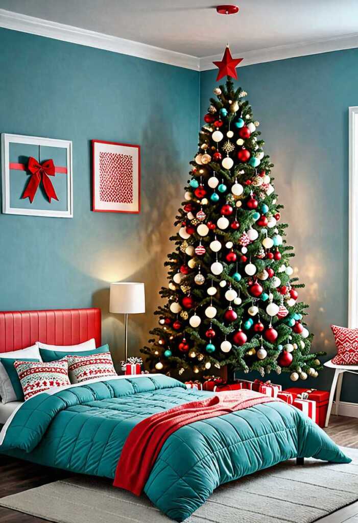 Minimalist Christmas Decor for Kids’ Bedrooms