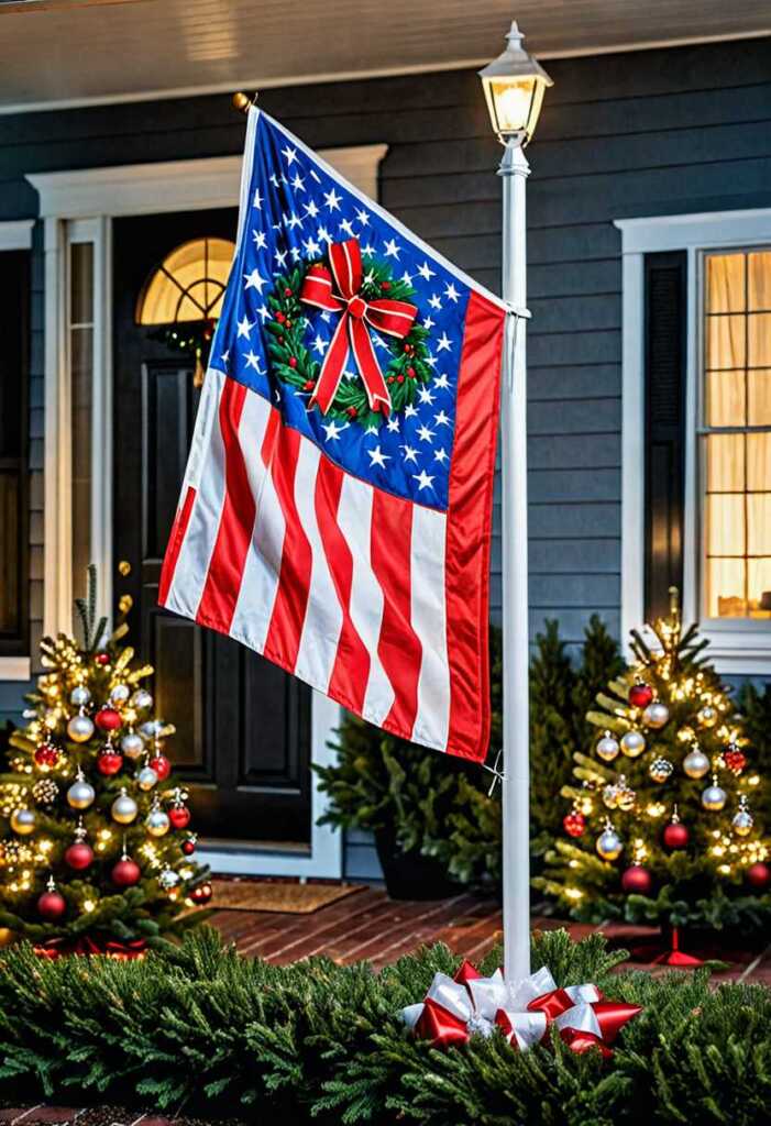 Outdoor Christmas Flag