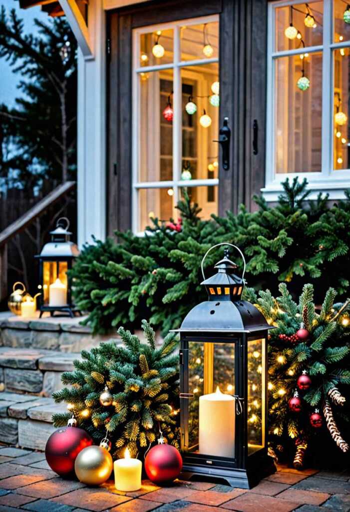 Outdoor Christmas Lanterns