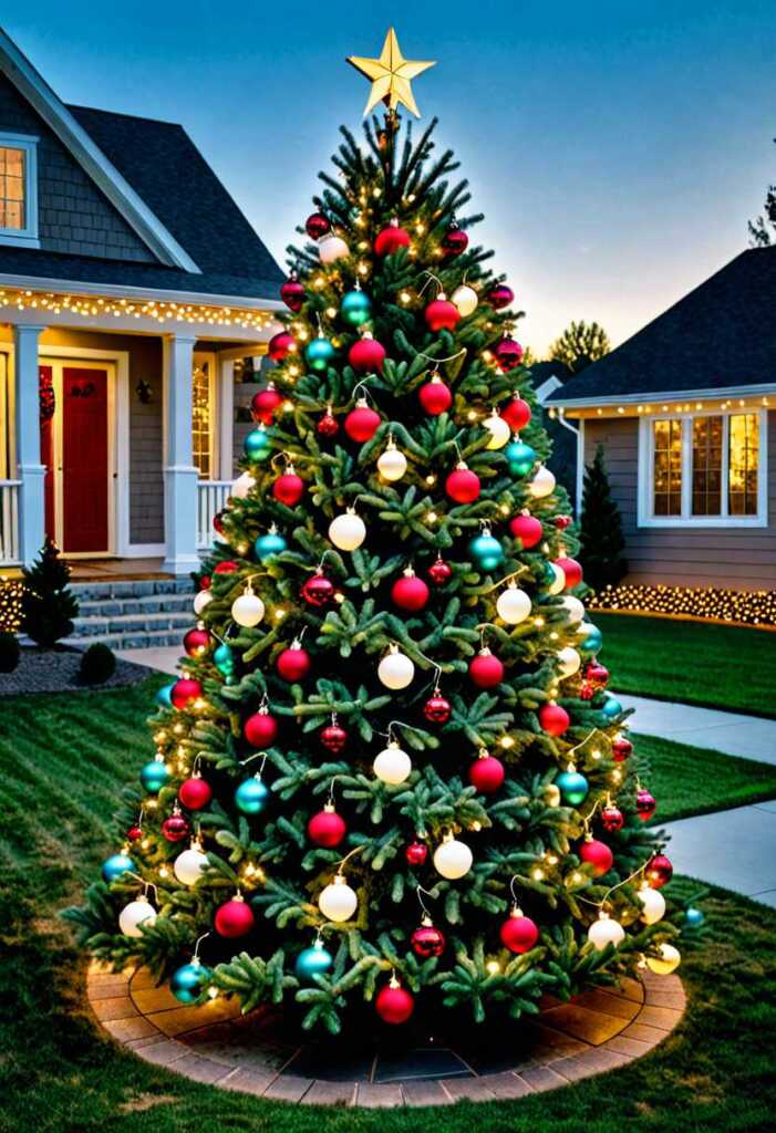 Outdoor Christmas Trees