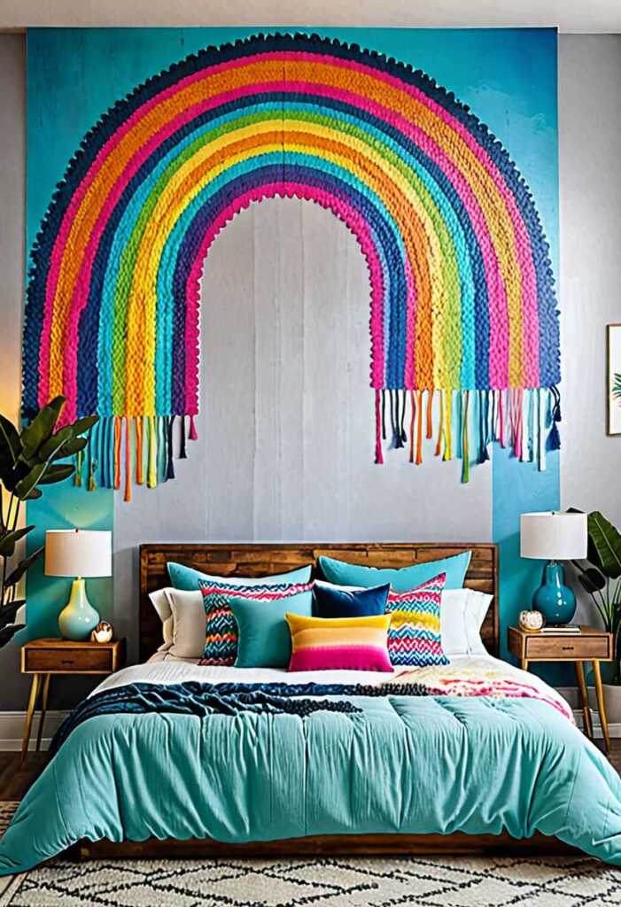 Rainbow Wall Mural