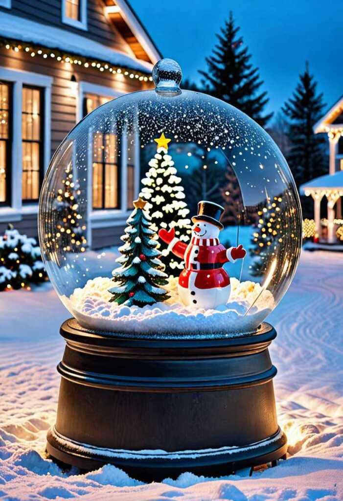 Snow Globes and Ornaments