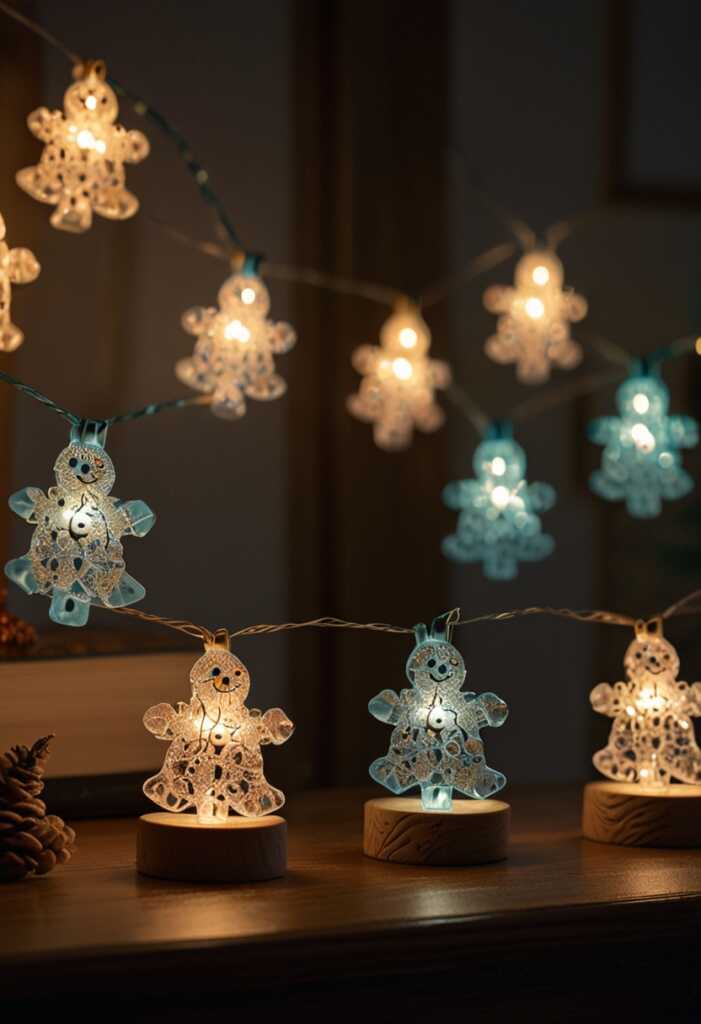 Snowflake String Lights