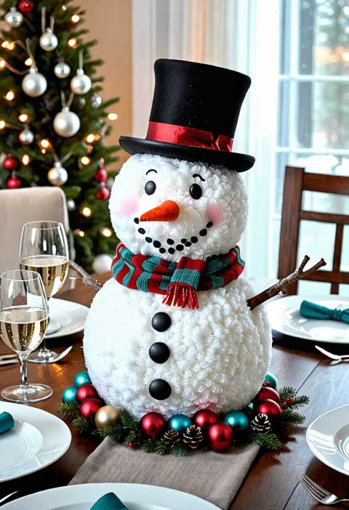 Snowman Centerpieces