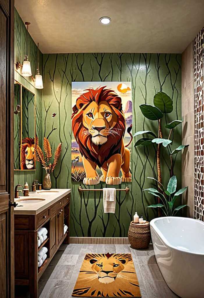 The Lion King Safari Bathroom