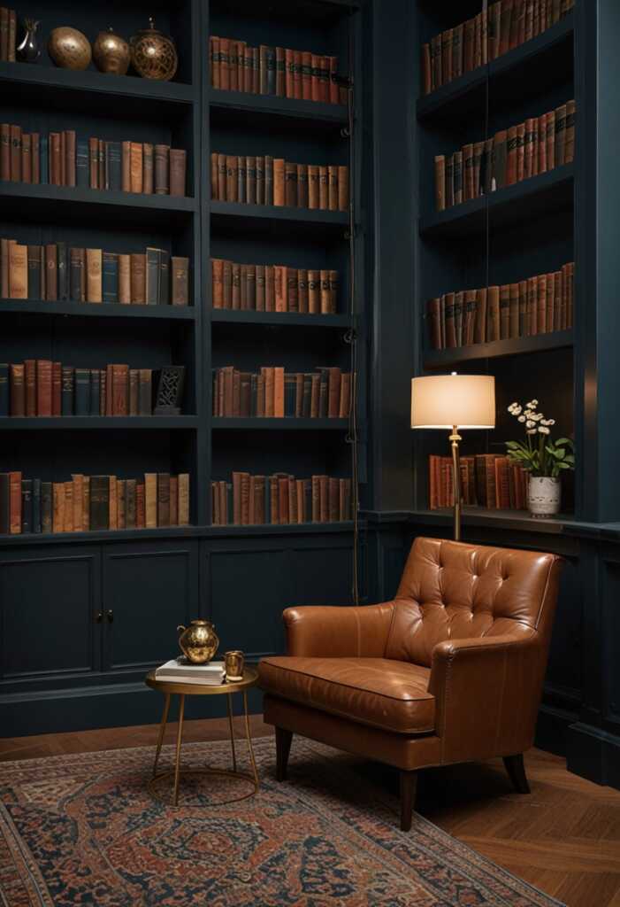 Vintage Books and Bookshelves