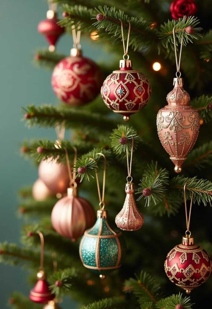 Vintage-Inspired Ornament Sets