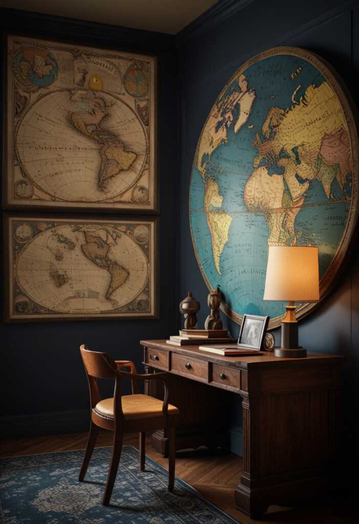 Vintage Maps and Globes