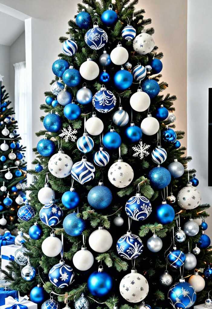 Blue and White Ceramic Ornaments