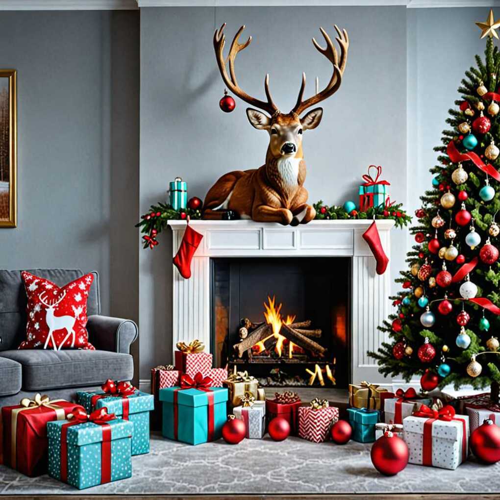 Christmas Deer Decorations Ideas