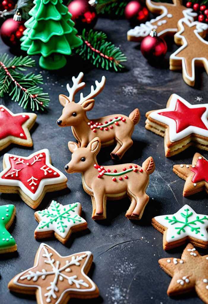 Deer-Shaped Cookie Cutters