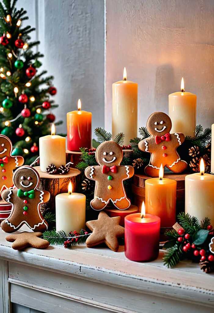 Gingerbread Scented Candles