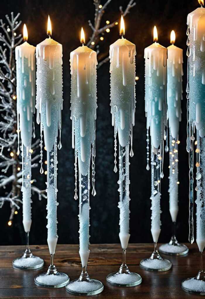 Icicle Candles