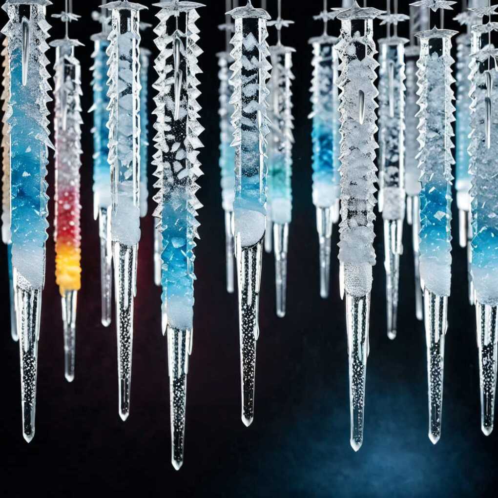 Icicle Decorations for a Magical Christmas