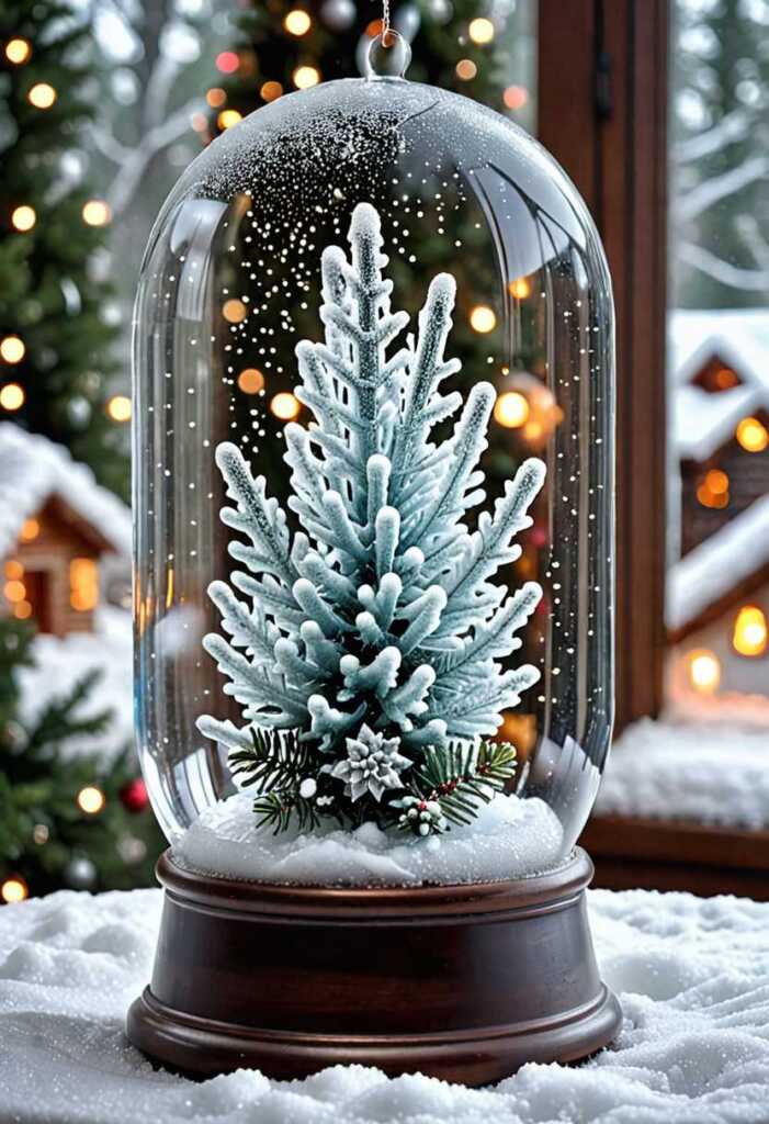 Icicle Snow Globes