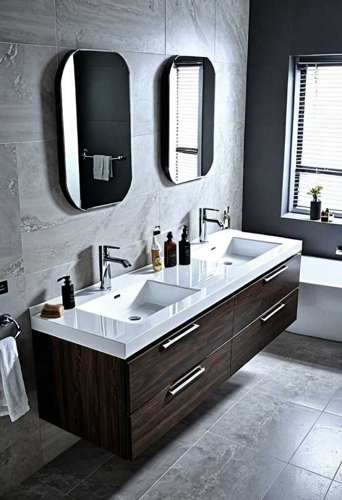 Install Floating Vanities