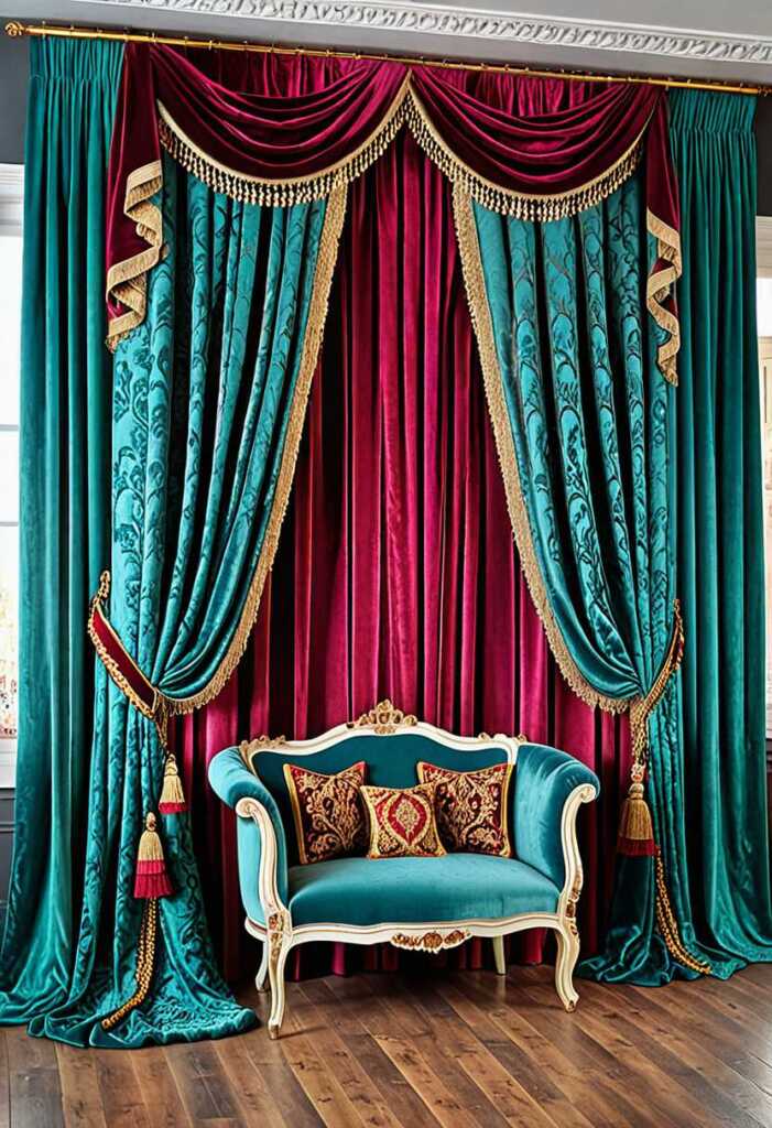 Ornate Curtains